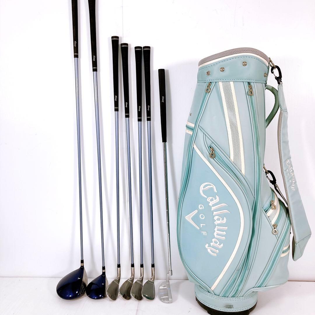 Fitway レディース ハーフセット 右 L 初心者向け キャディ付