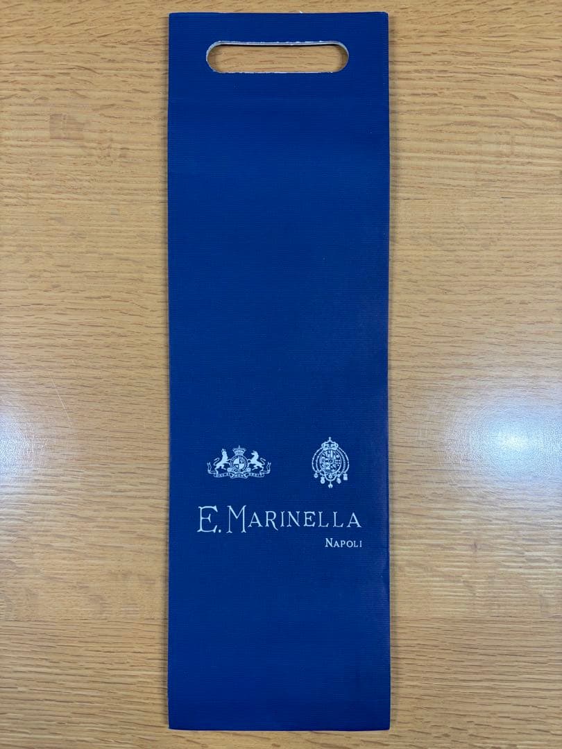 新品未使用 E.MARINELLA マリネッラ カシミヤ 100% ネクタイ