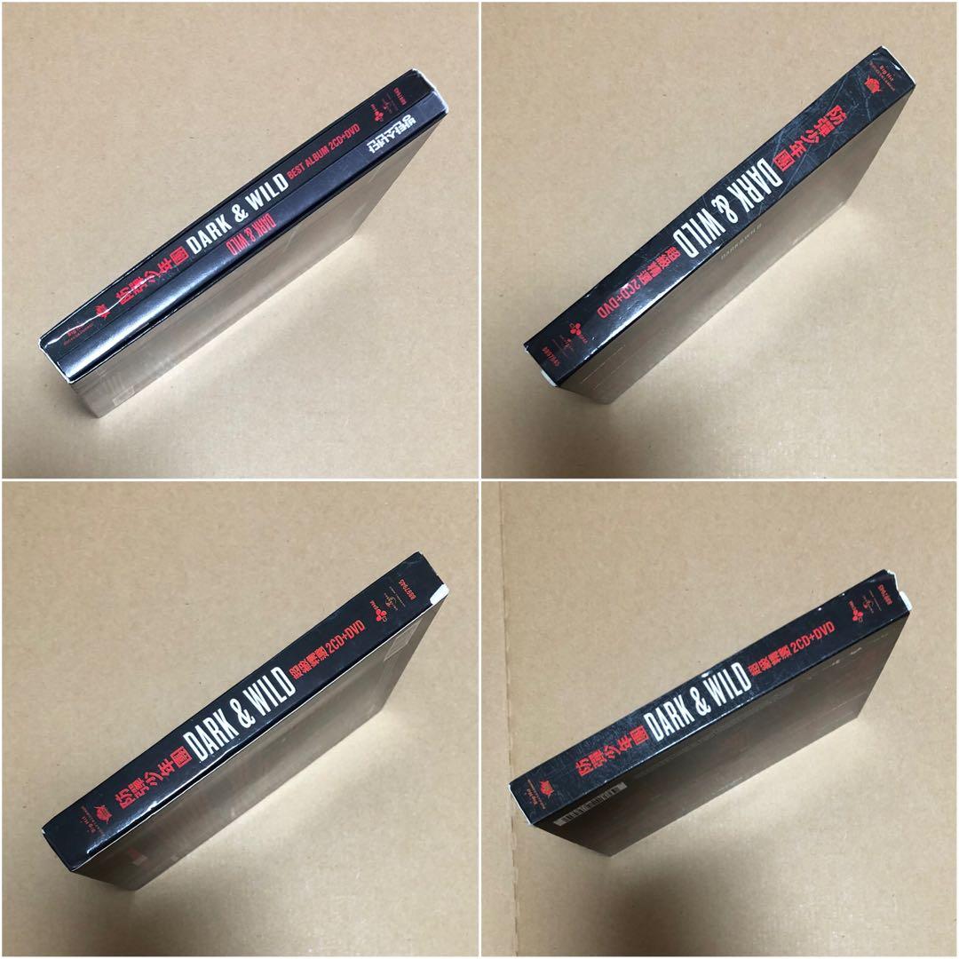 BTS DARK&WILD 台湾盤 CD DVD