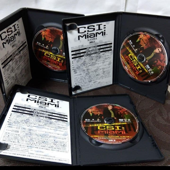 DVD「CSI:マイアミ シーズン4 コンプリートDVD-BOX-1〈5枚組〉」