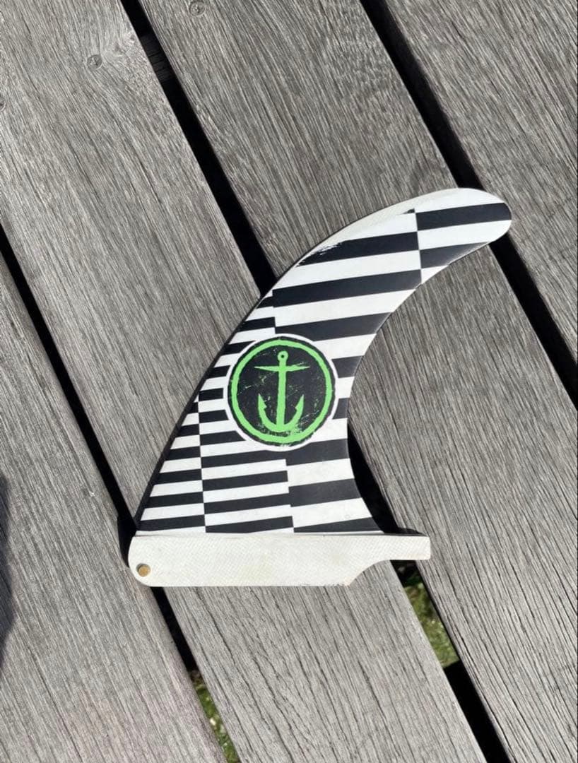 サーフボード　7'2\" シングルフィン Captain Fin付き