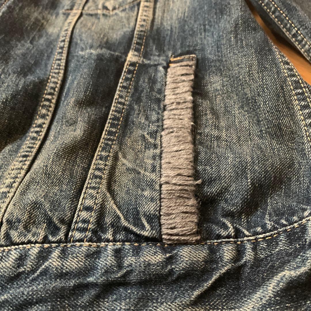 激レア 刺繍 06AW UNDERCOVER ジップ デニム ジャケッ