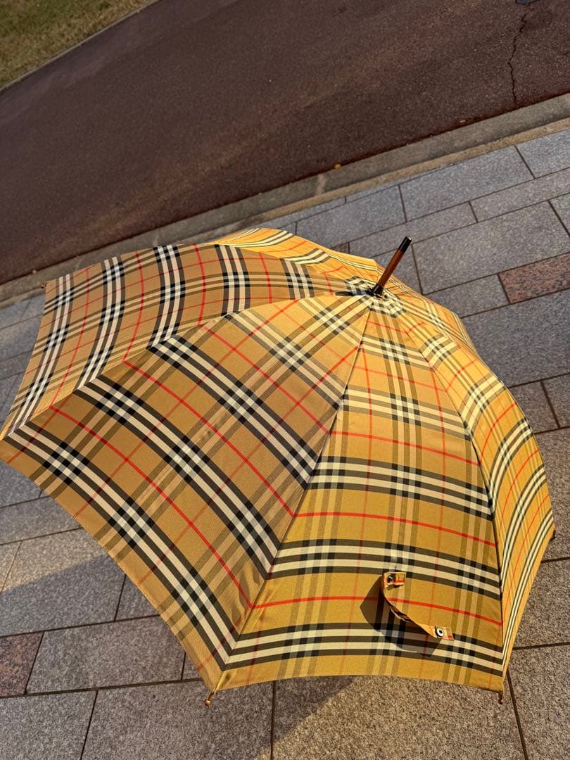 BURBERRY バーバリー 長傘 94cm クラシックチェック／未使用