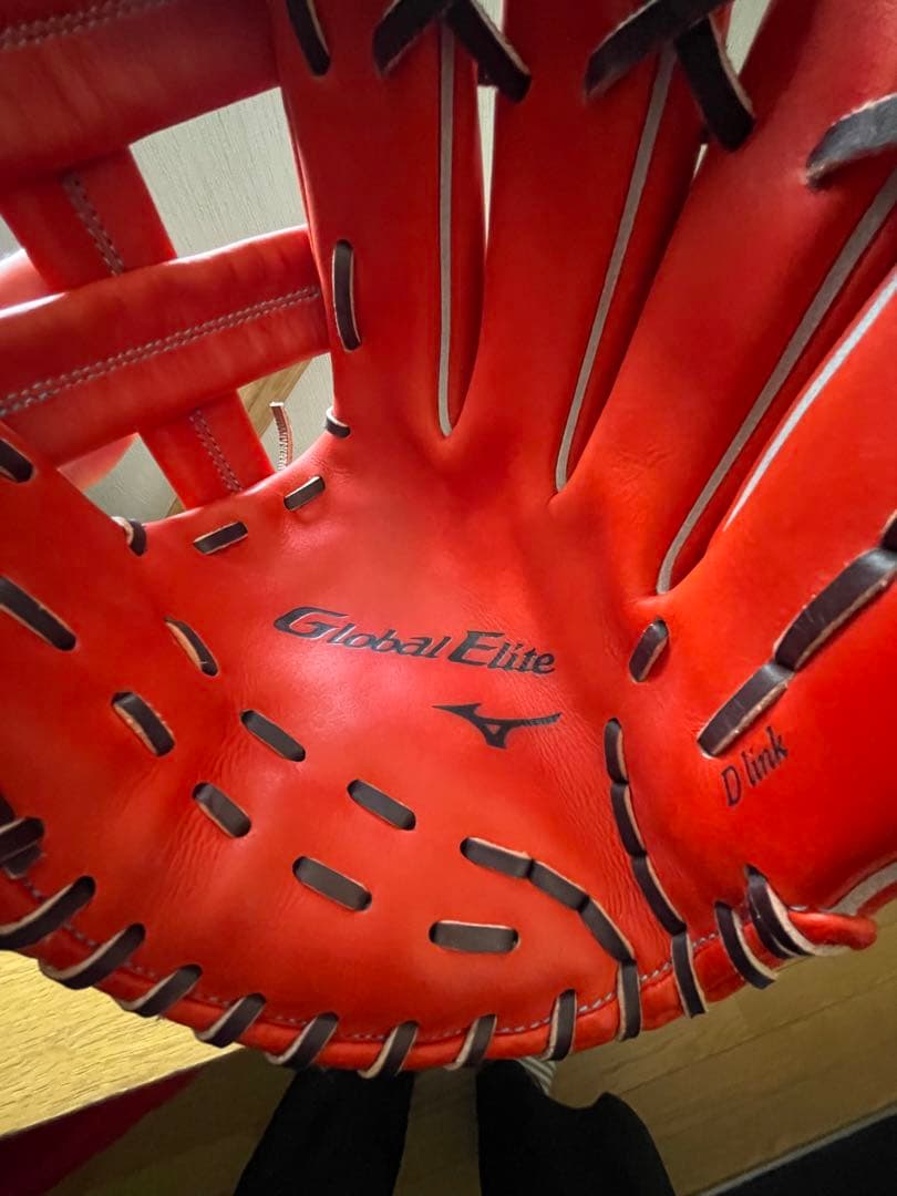 Global Elite 軟式用　スプレンディッドオレンジ　菊池涼介モデル