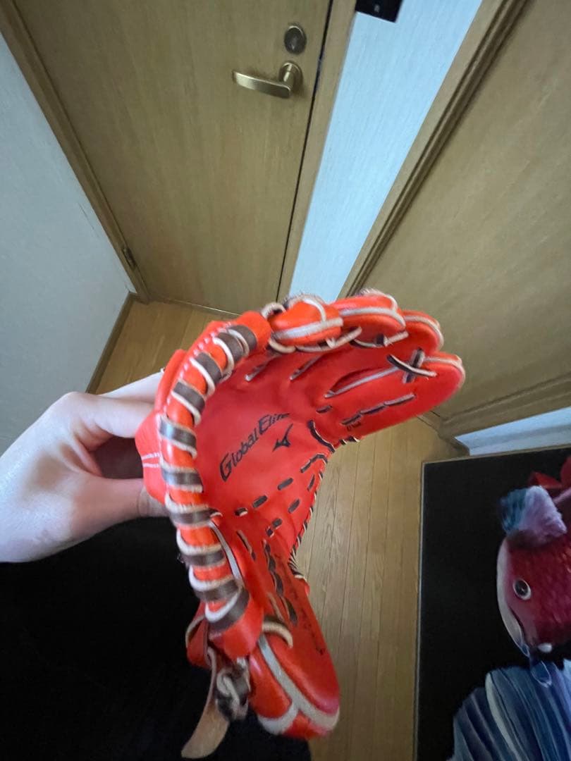 Global Elite 軟式用　スプレンディッドオレンジ　菊池涼介モデル