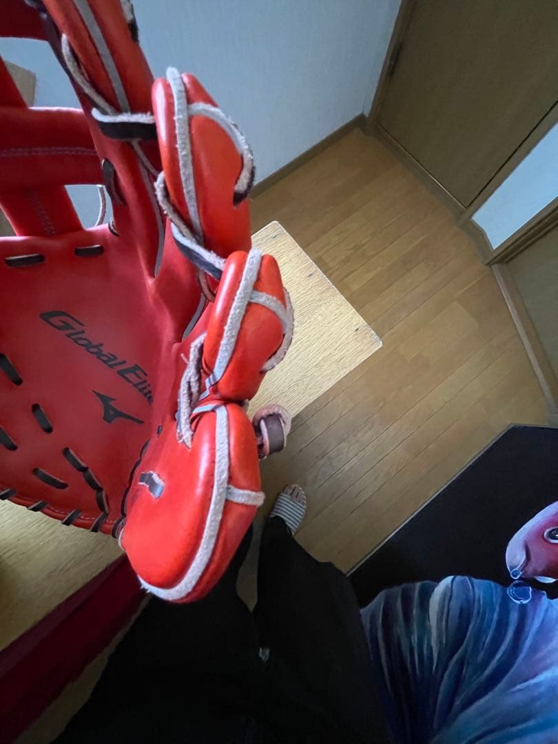 Global Elite 軟式用　スプレンディッドオレンジ　菊池涼介モデル