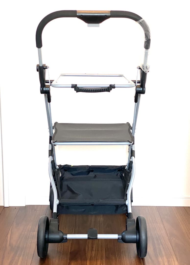 o*i様 EcoCa エコカ ショッピングカート 本体 折り畳み式 ブラック