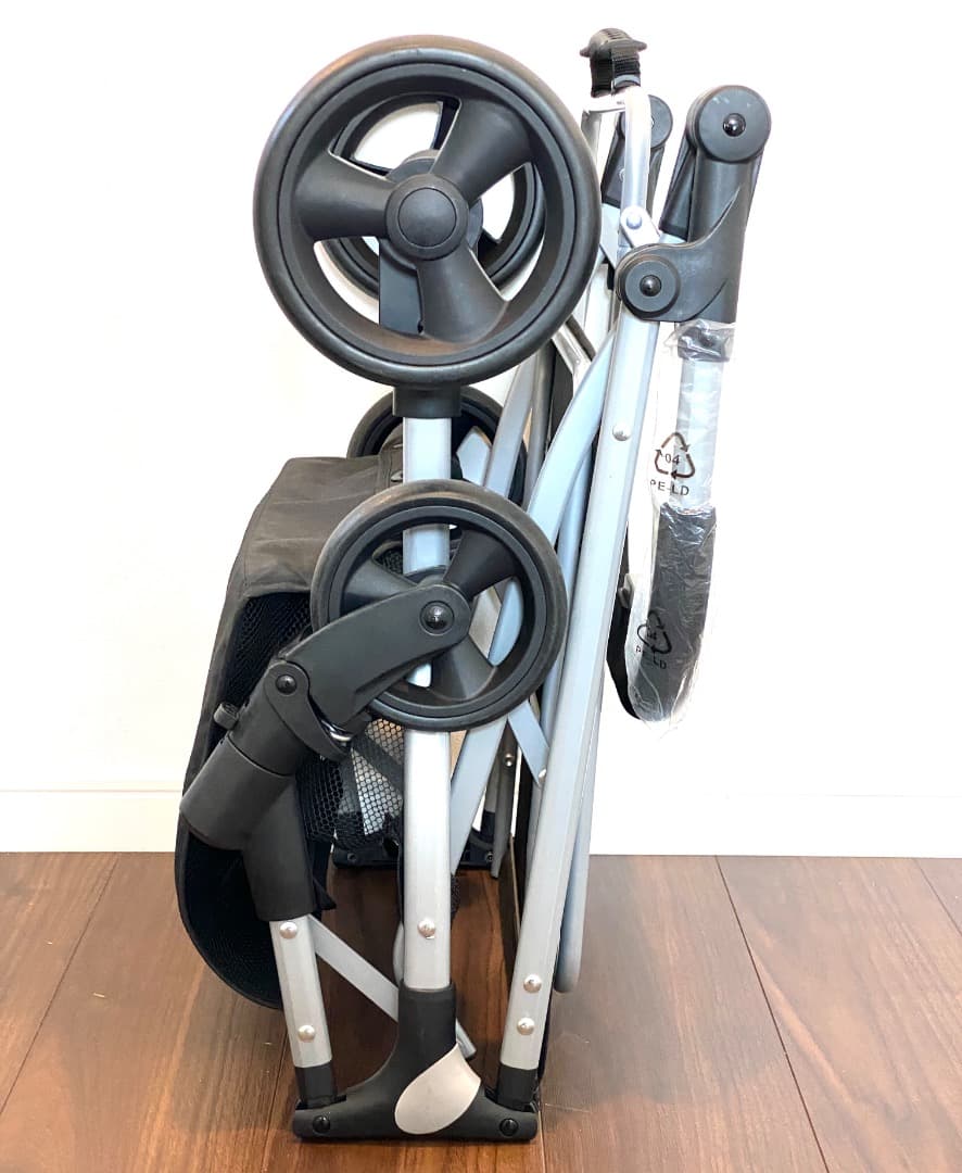 o*i様 EcoCa エコカ ショッピングカート 本体 折り畳み式 ブラック