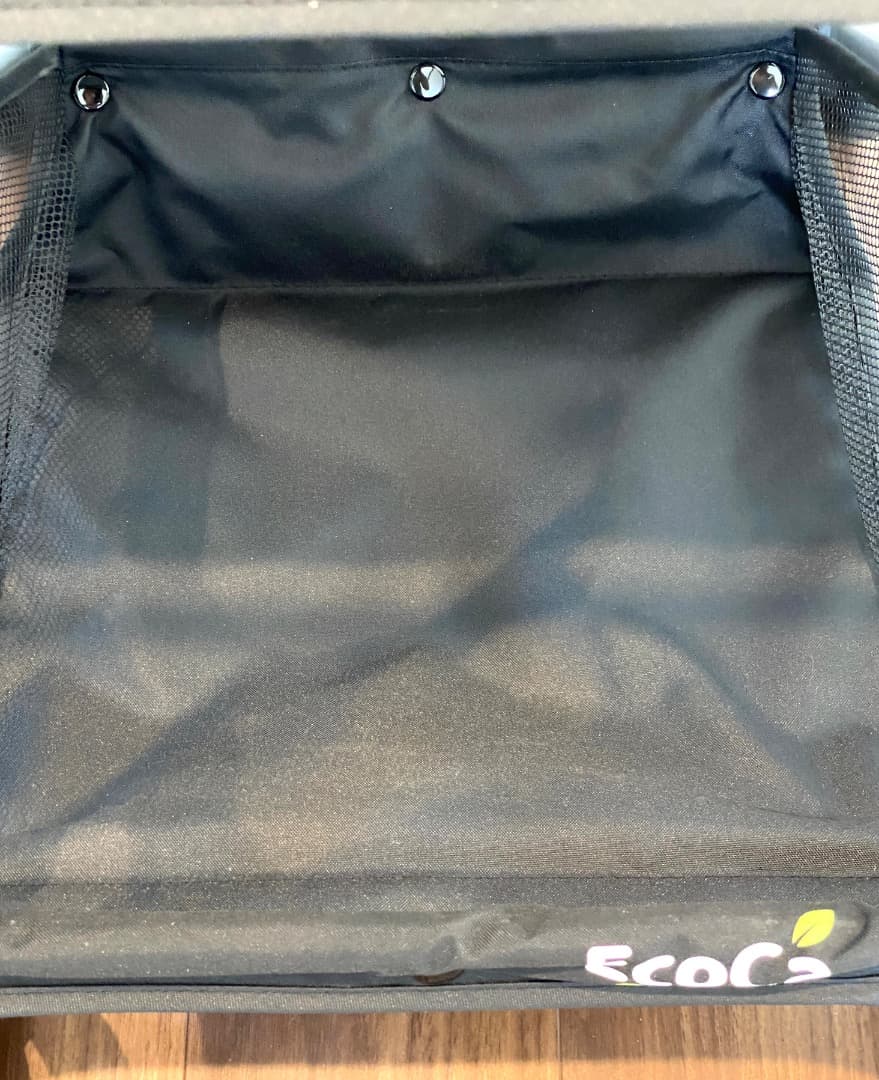o*i様 EcoCa エコカ ショッピングカート 本体 折り畳み式 ブラック