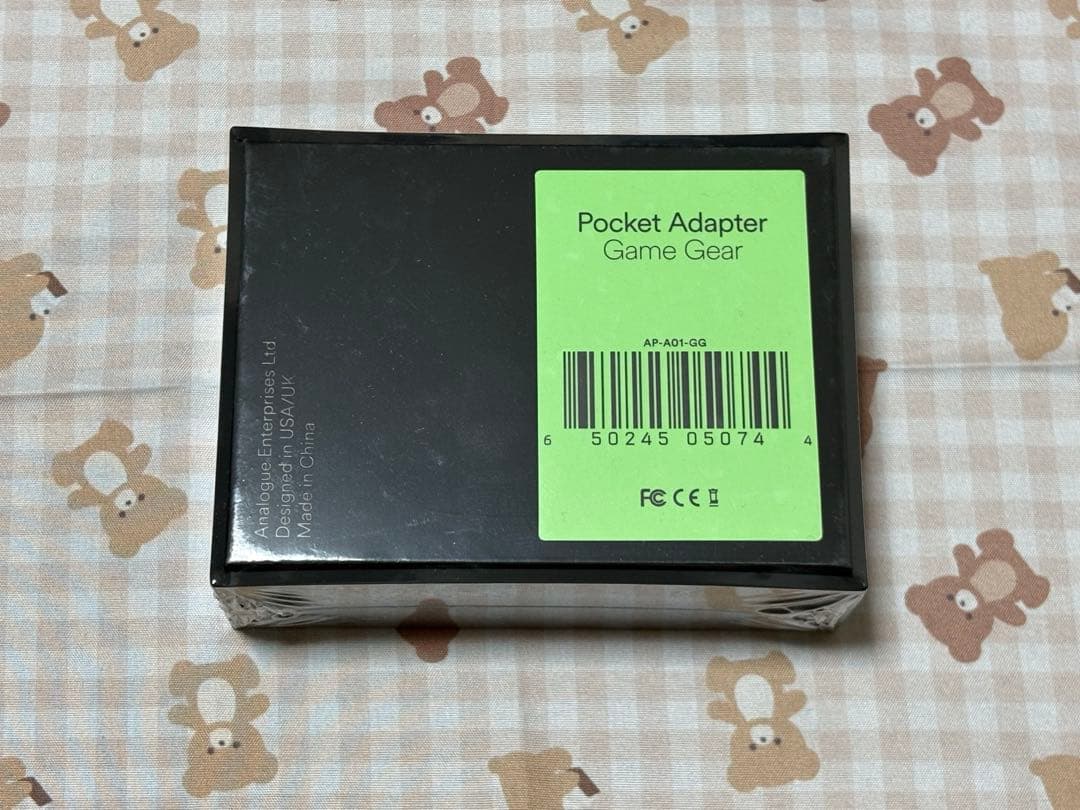 【新品】Analogue Pocket ゲームギアアダプタ【アナログポケット】