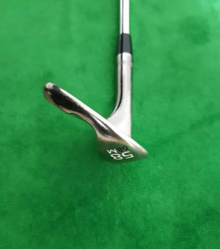 【美品】VOKEY SPIN MILLED SM7 ブラッシュドスチール 58°