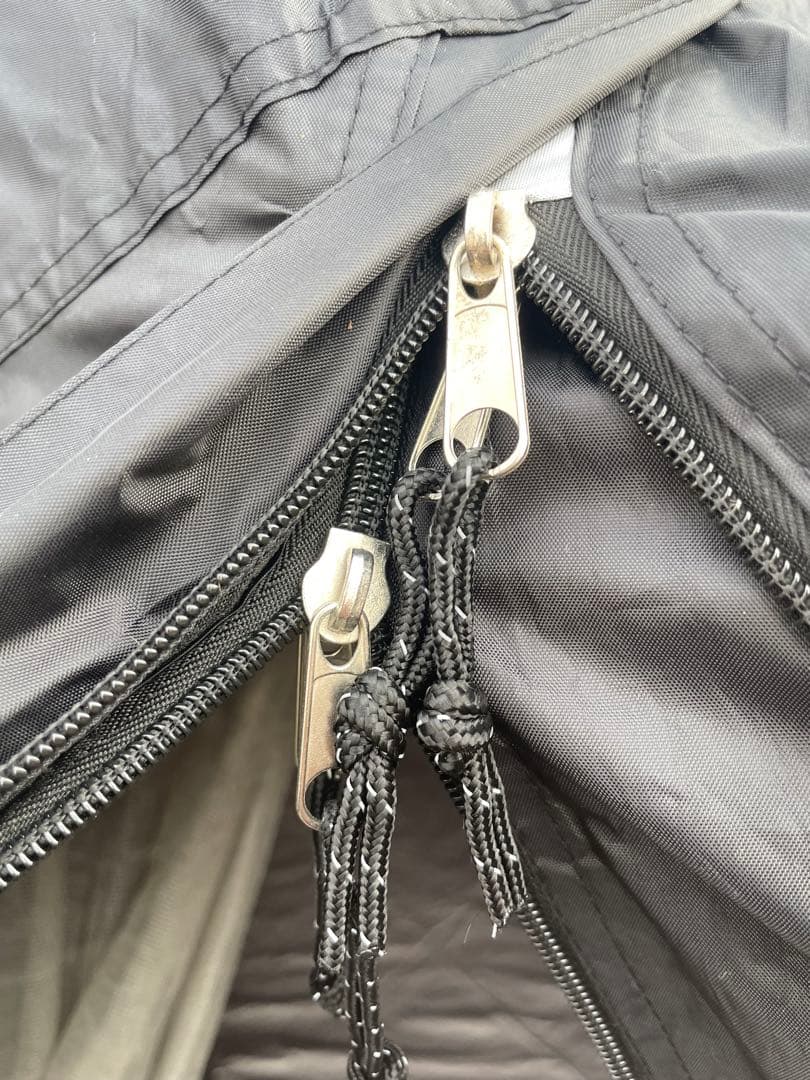 Mountainhiker ワンポールテント ツーリング　ブラック おまけ付き