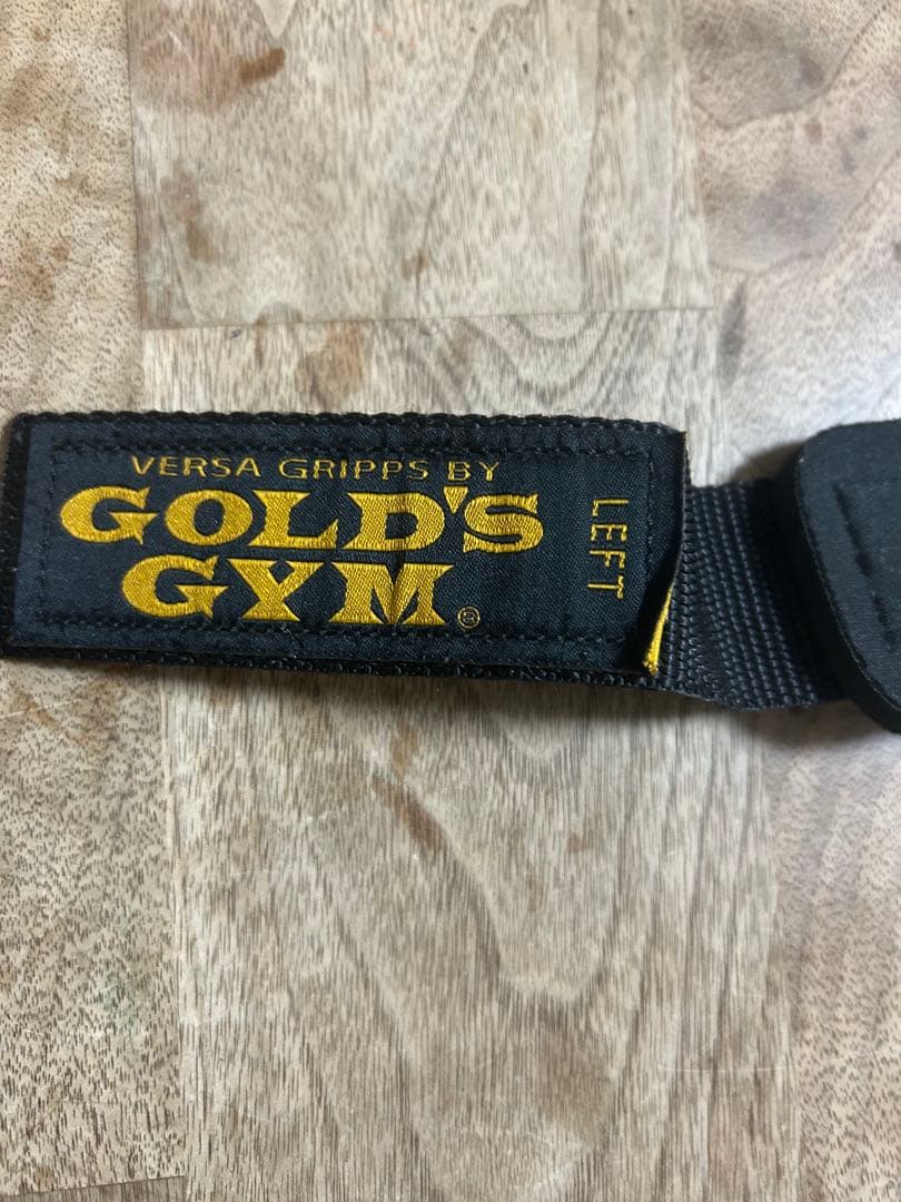 超美品 パワーグリップ プロタイプ サイズS ゴールドジム goldsgym