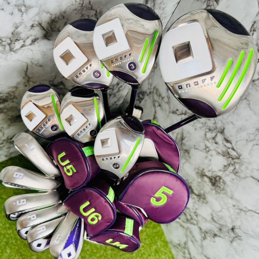 【豪華12本】初心者推奨 オノフ 2016 レディースゴルフセット L
