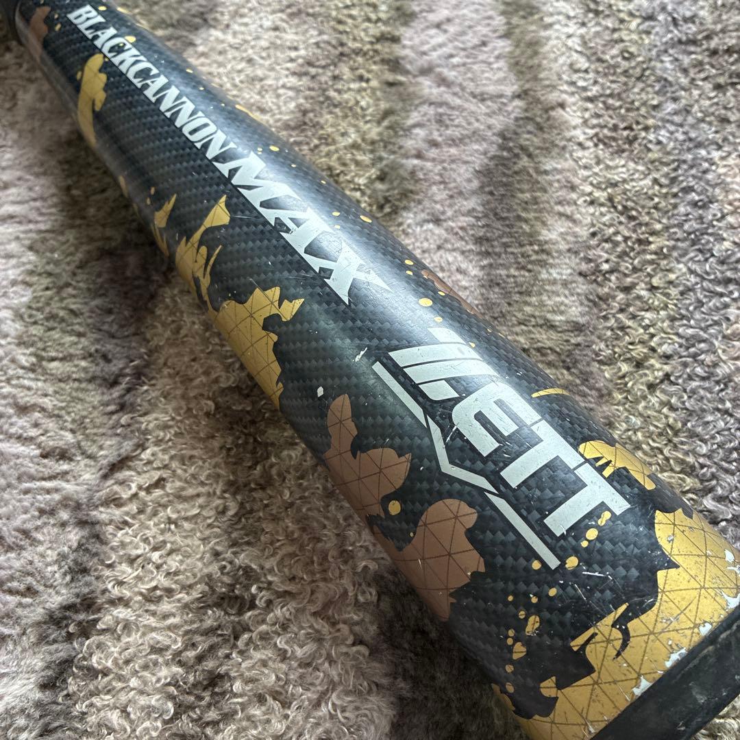 ZETT BLACKCANNON MAX 84cmバット&専用バットケースセット
