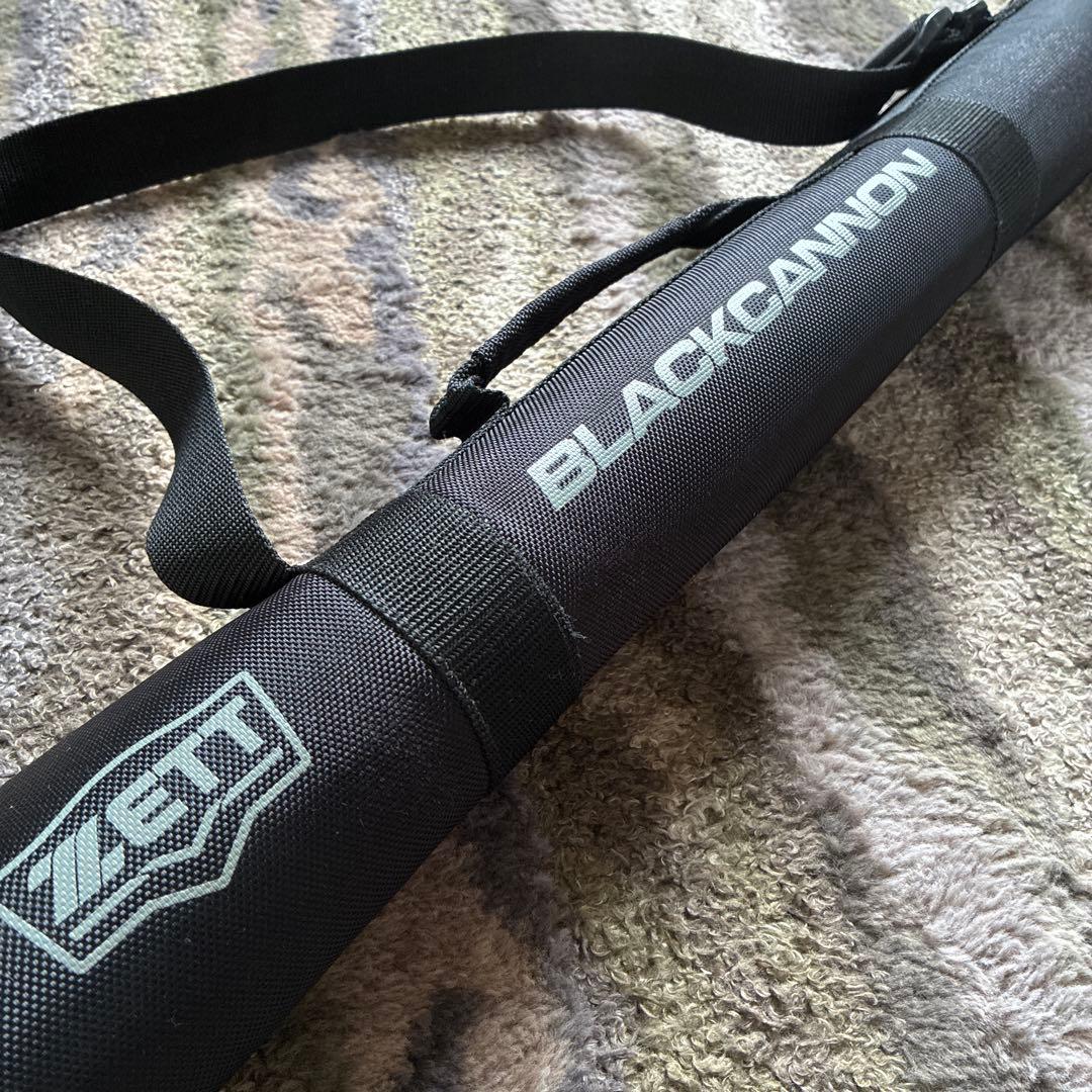 ZETT BLACKCANNON MAX 84cmバット&専用バットケースセット