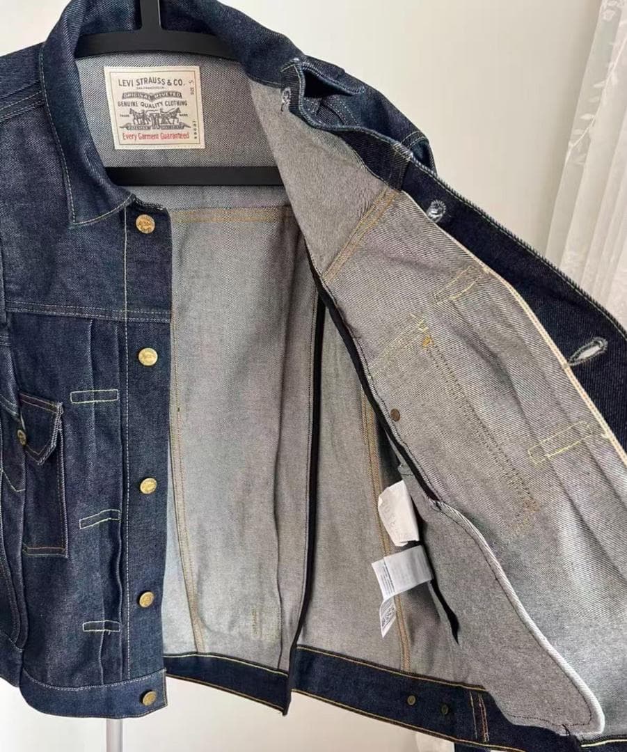 sacai × Levi's デニムジャケット インディゴ デニムジャケット