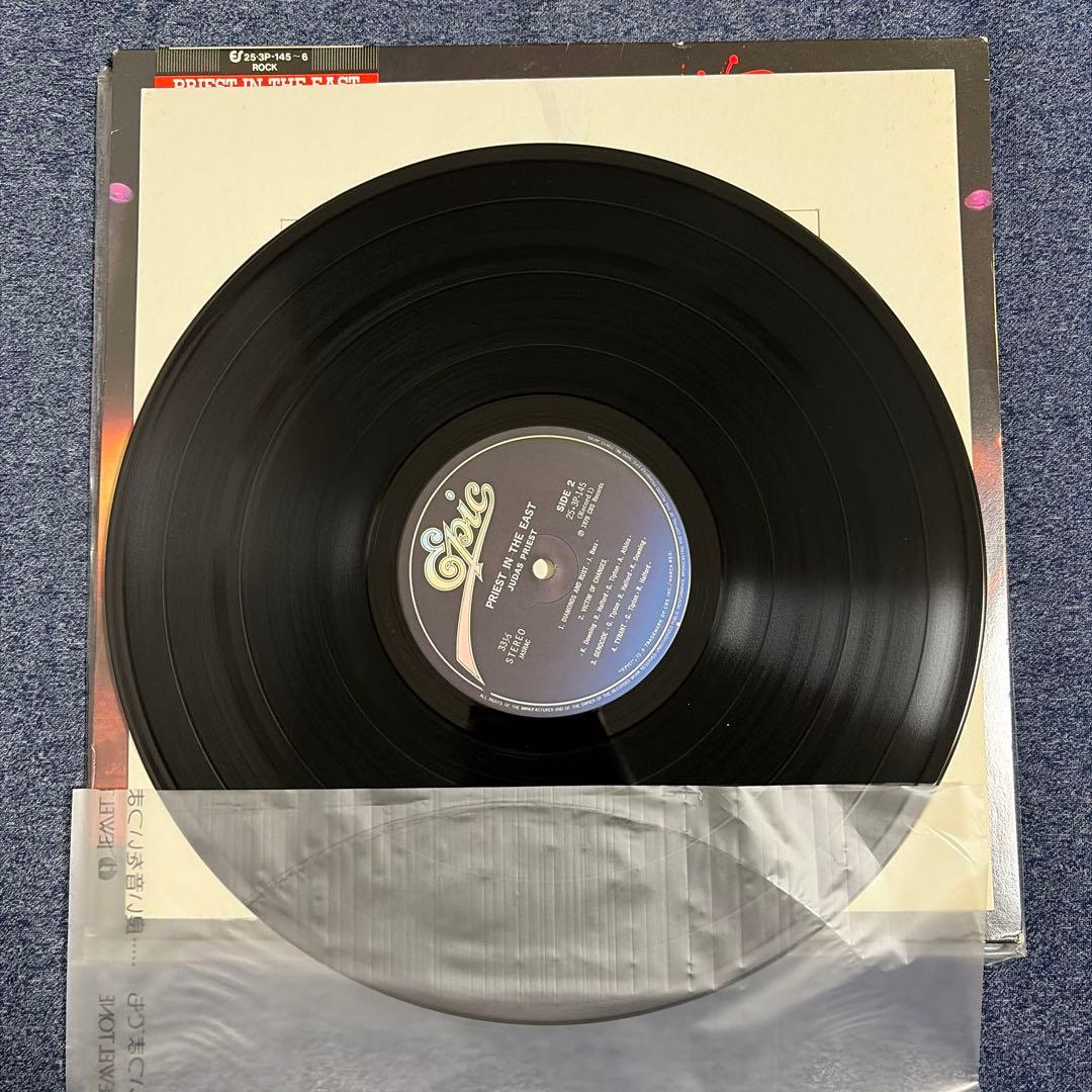 ジューダス・プリースト イン・ジ・イースト 帯付き 2LP ピクチャーディスク