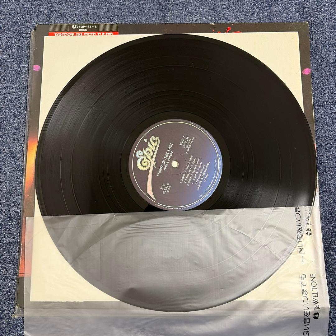ジューダス・プリースト イン・ジ・イースト 帯付き 2LP ピクチャーディスク
