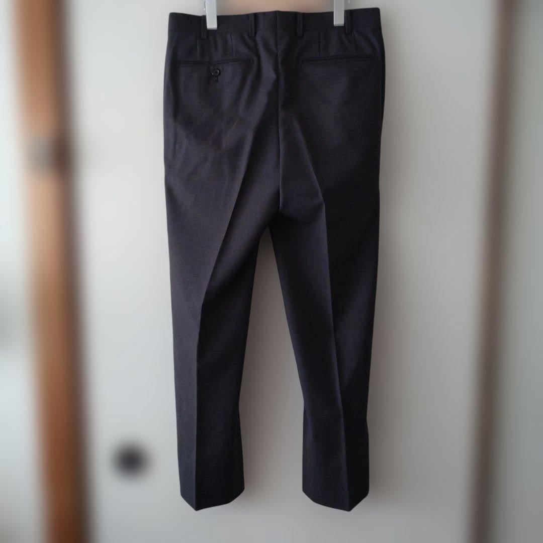 MACKINTOSH LONDON ダークグレー スラックス ウール100%