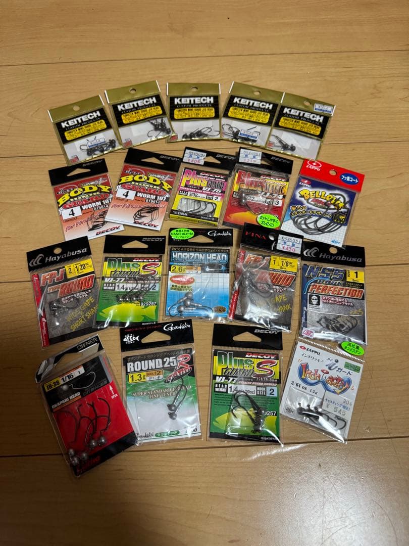 バス釣り引退セット 有名ルアー、フック300本以上、小物等
