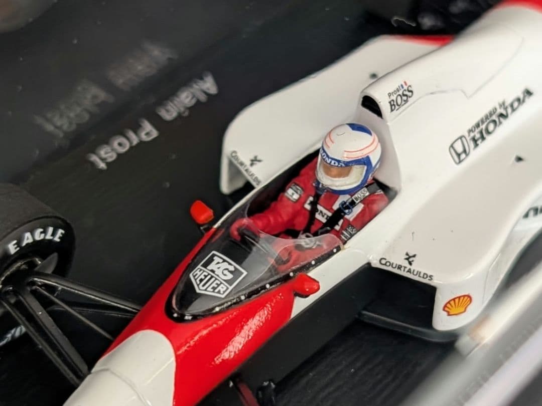【どや！】ES特注 1/43 マクラーレンホンダMP4/5 プロスト