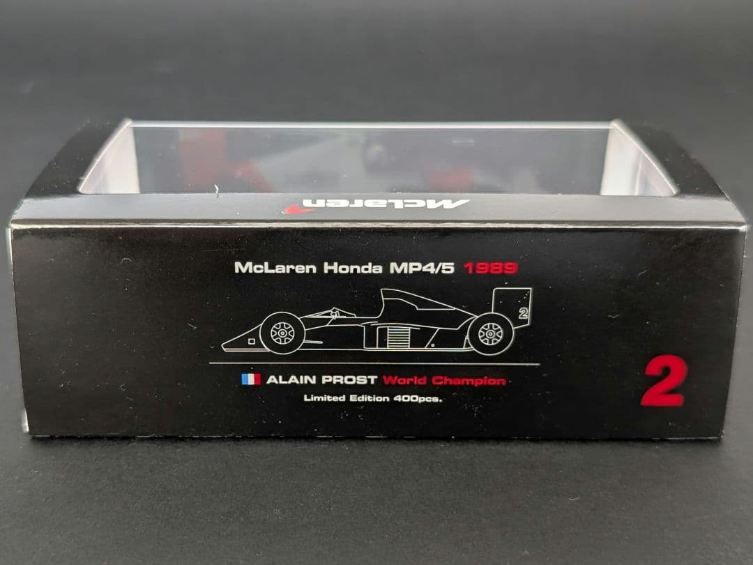 【どや！】ES特注 1/43 マクラーレンホンダMP4/5 プロスト