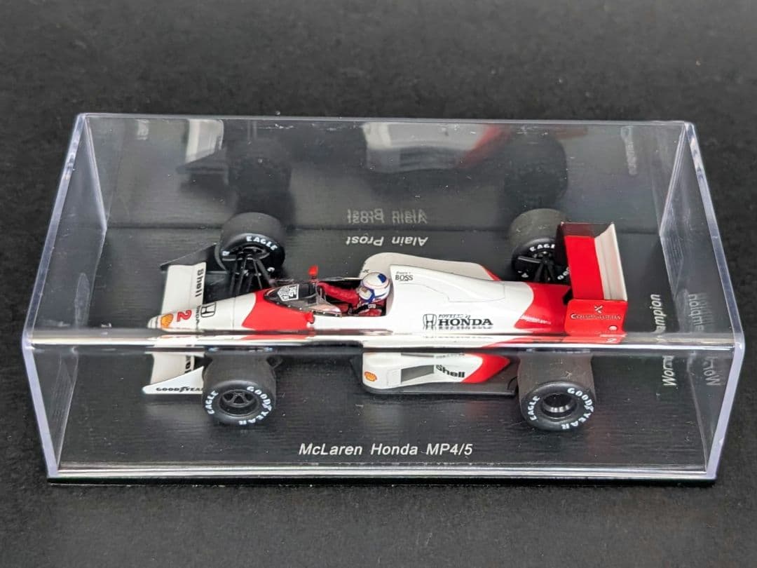 【どや！】ES特注 1/43 マクラーレンホンダMP4/5 プロスト
