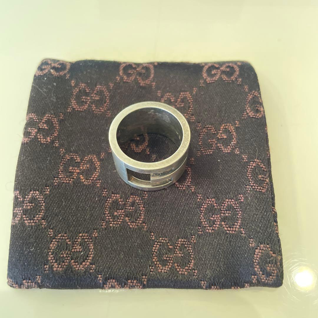 GUCCI シルバー925リング指輪 12号