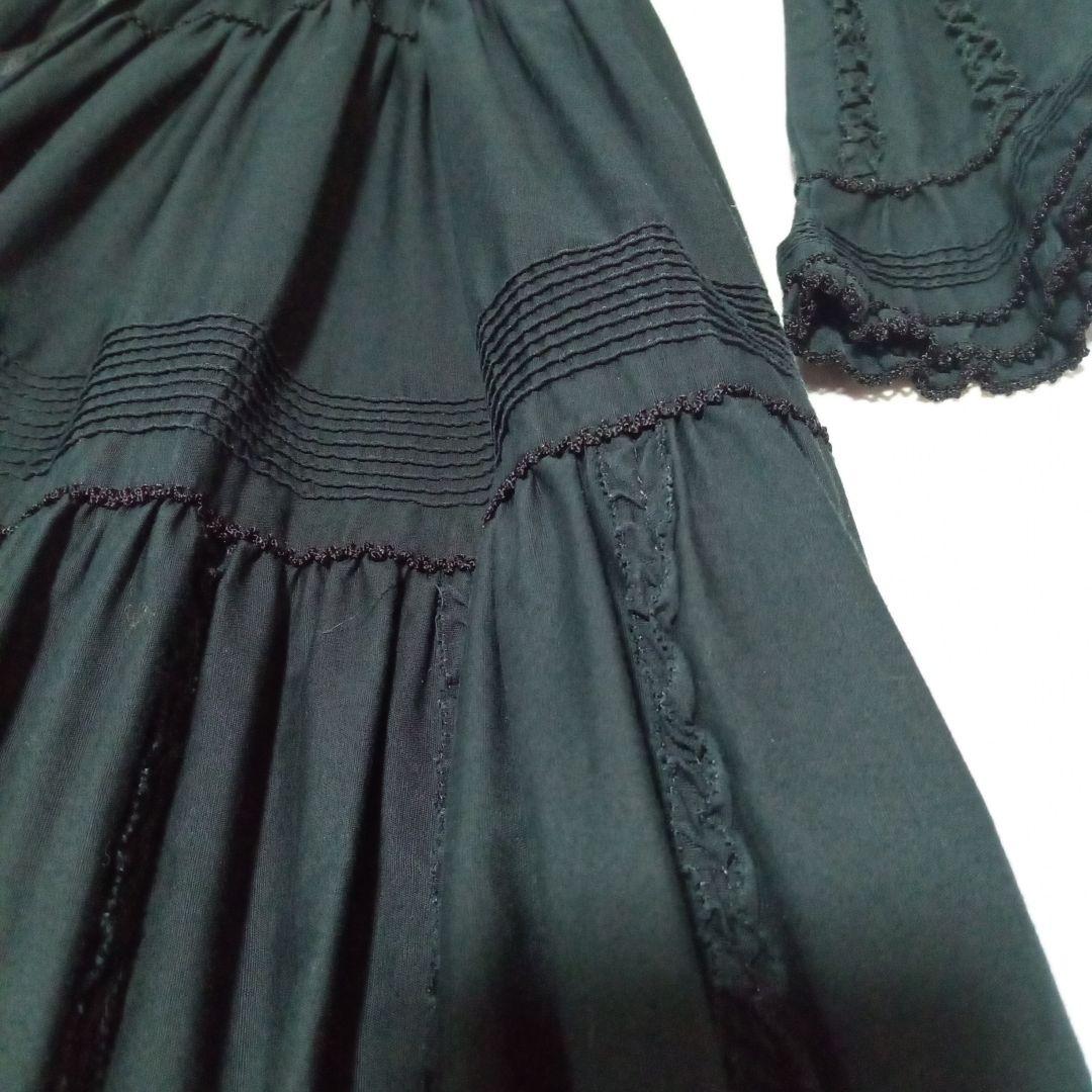 ま*こ様 ワンダフルワールド ワンピース ピコフリル ピンタック ピコット