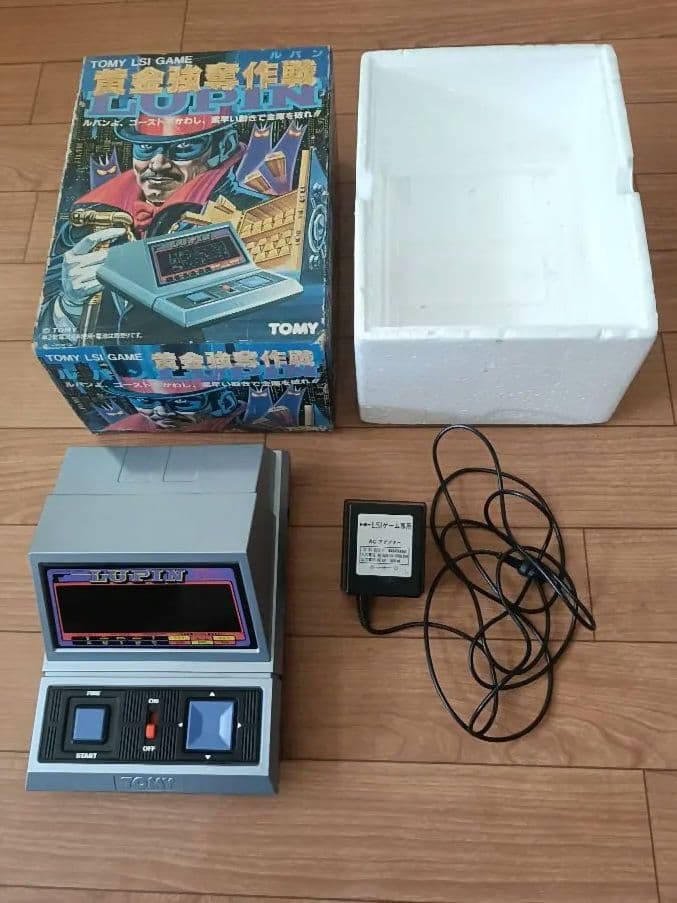 LSIレトロゲーム 黄金強奪作戦ルパン 当時物トミー1982年製