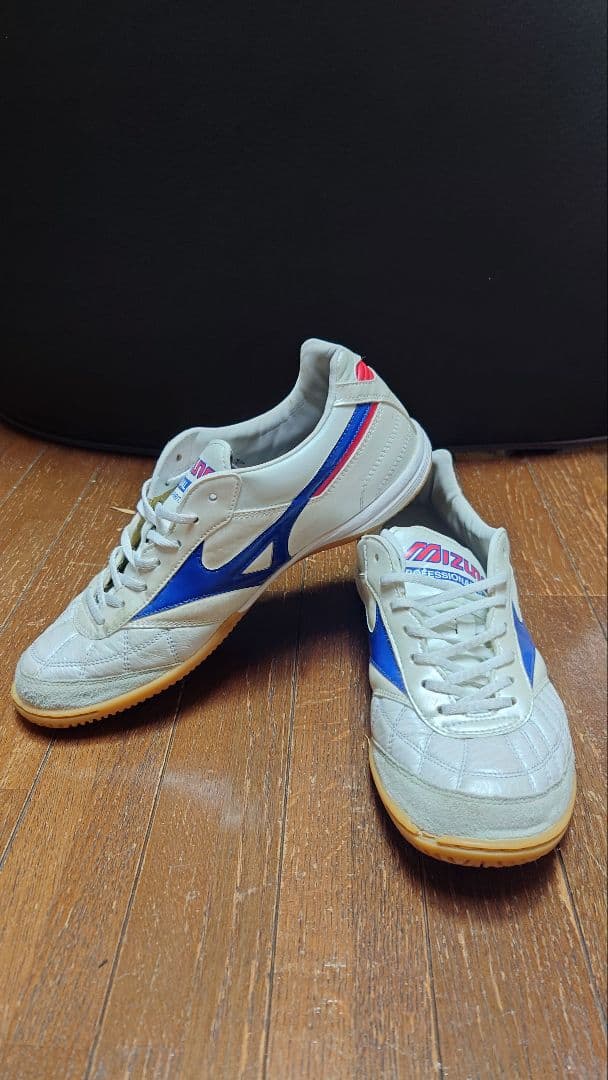 商品名】ミズノ モレリア フットサル サラジャパン イン 白×青 25.0cm