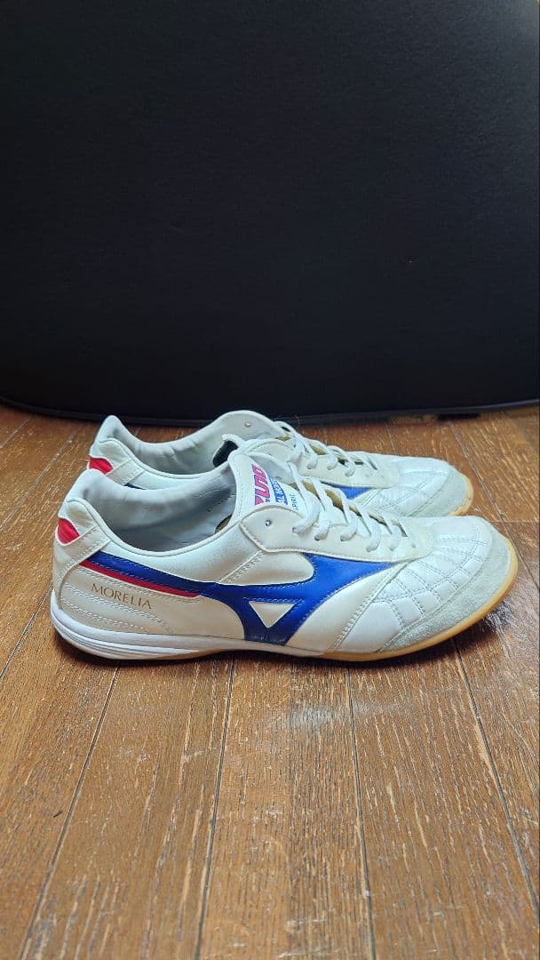 商品名】ミズノ モレリア フットサル サラジャパン イン 白×青 25.0cm