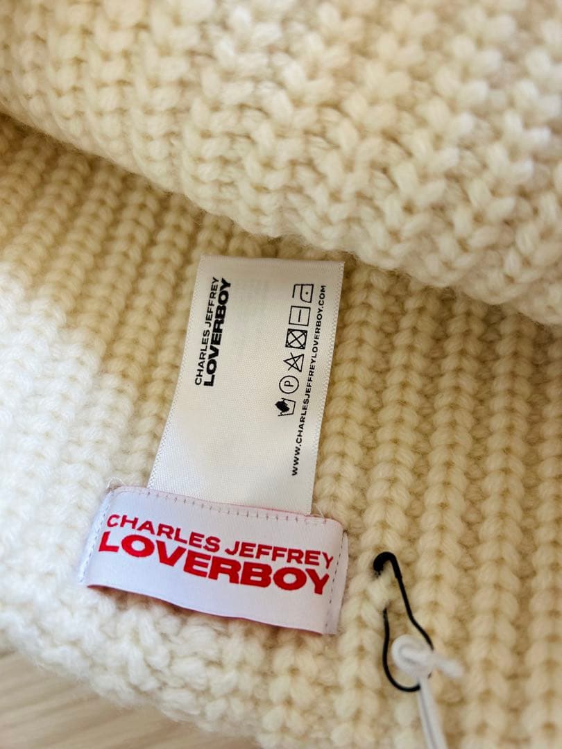 理紗 Charles Jeffrey LOVERBOY ニット帽