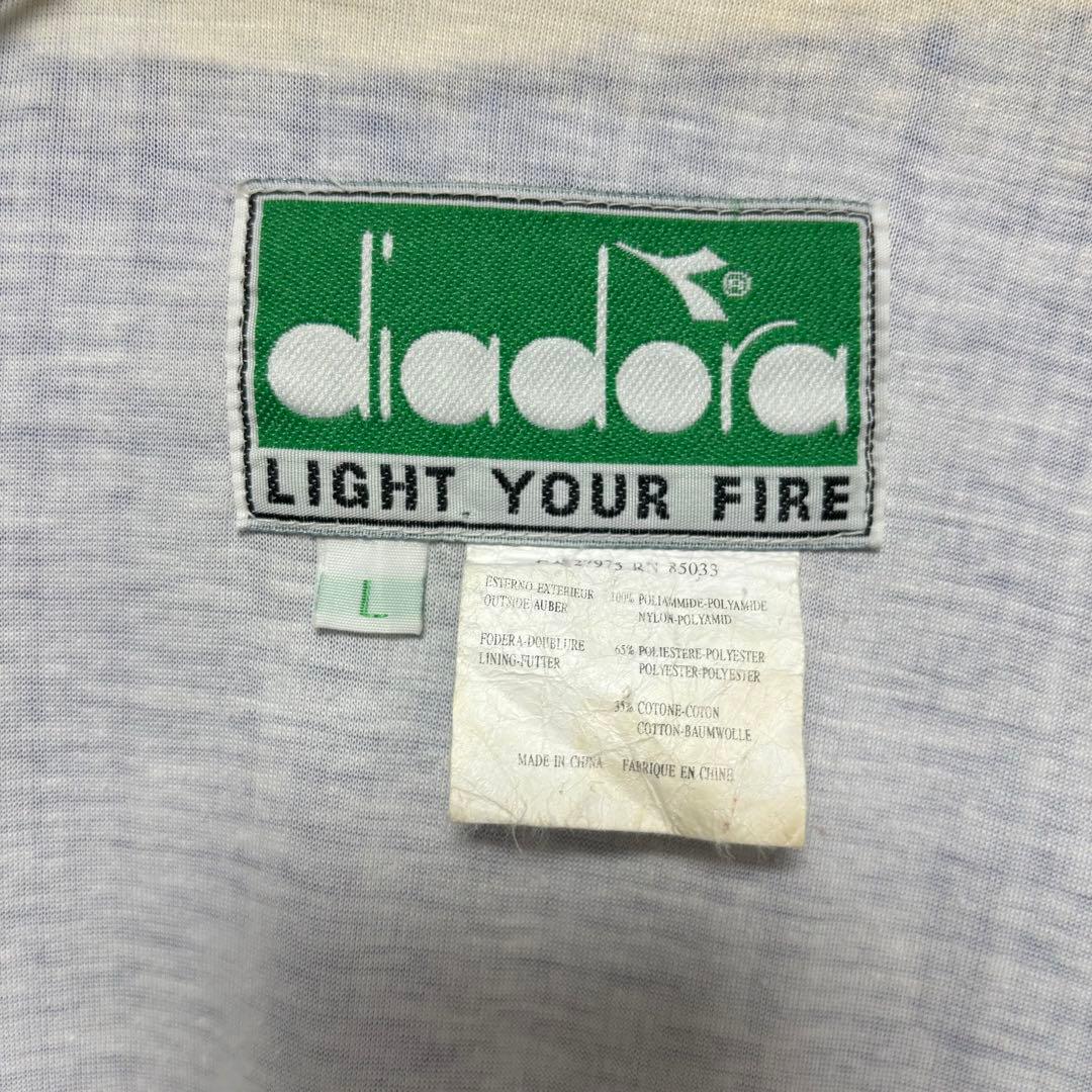 Diadora ディアドラ トラック ナイロンジャケットイタリア代表 W杯90s