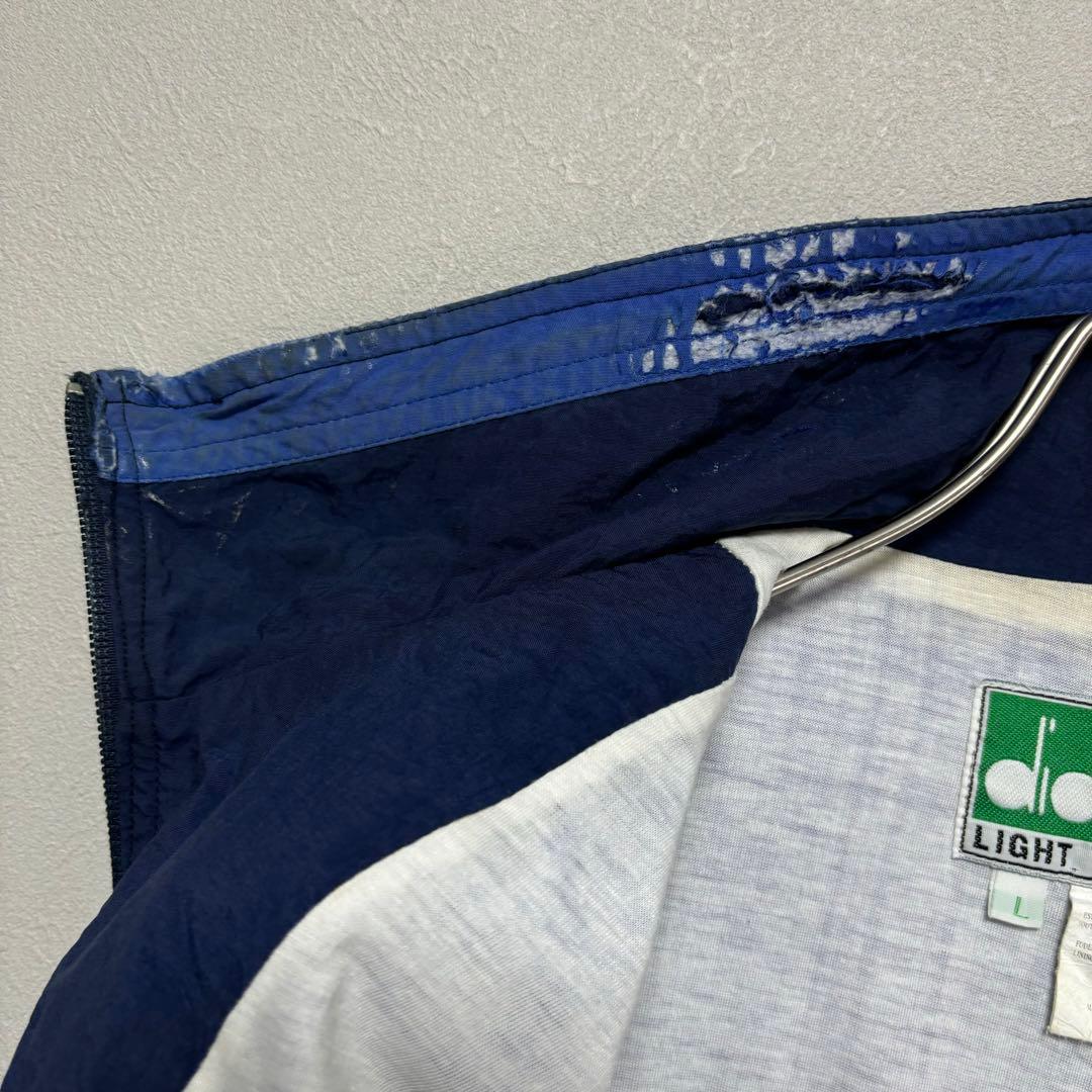 Diadora ディアドラ トラック ナイロンジャケットイタリア代表 W杯90s