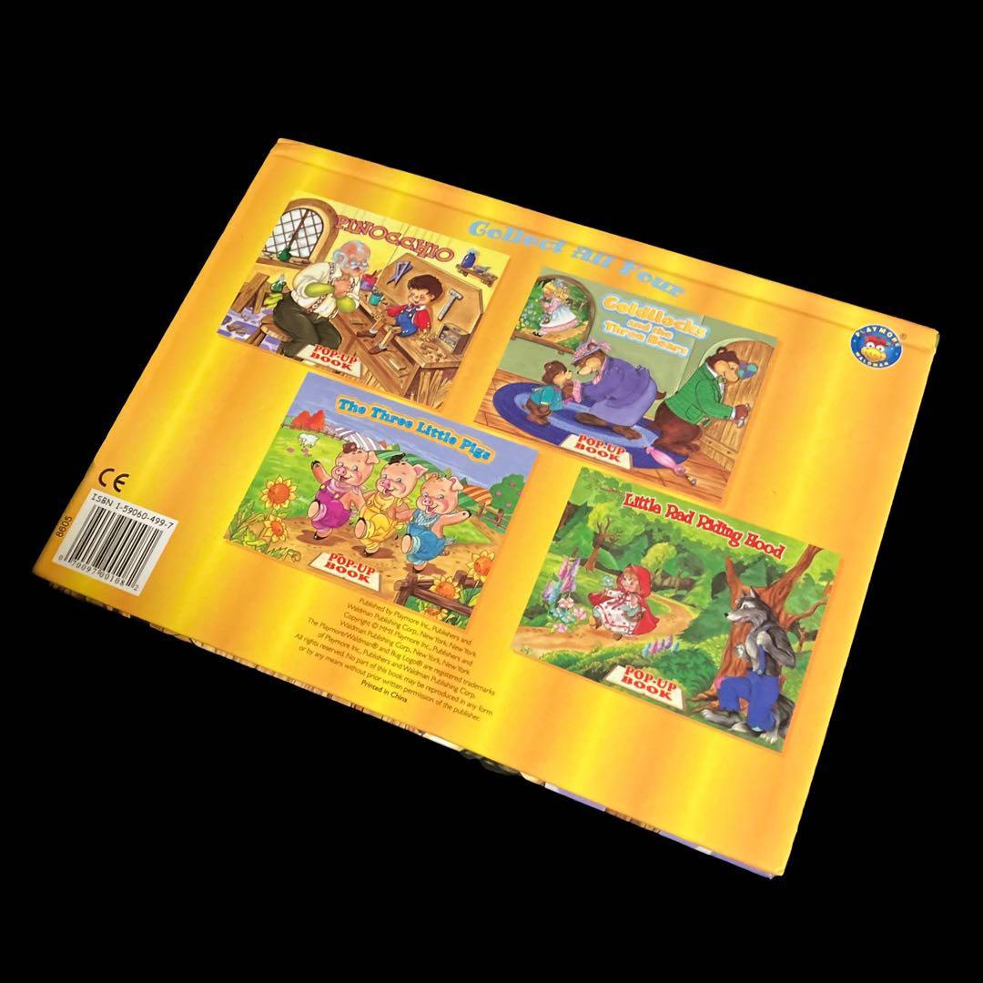 洋書・仕掛け絵本　ピノキオ