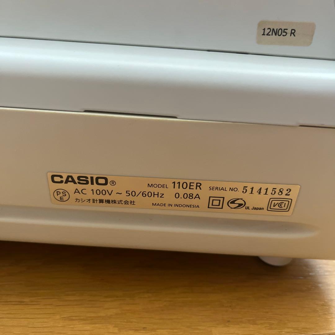 カシオ CASIO 電子レジスター 110ER