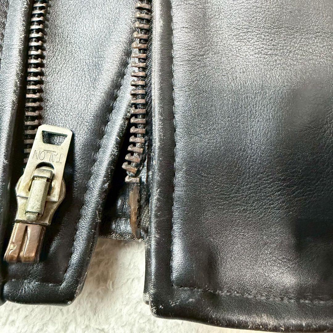 VANSON C2 ライダースジャケット キルティング USA 本革 ベルト