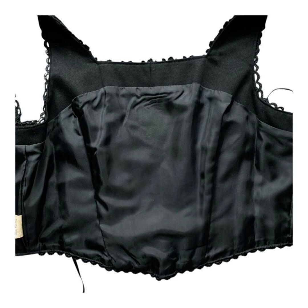 USED★MAM★サイドレースアップビスチェ★レースアップビスチェ★ゴスロリ