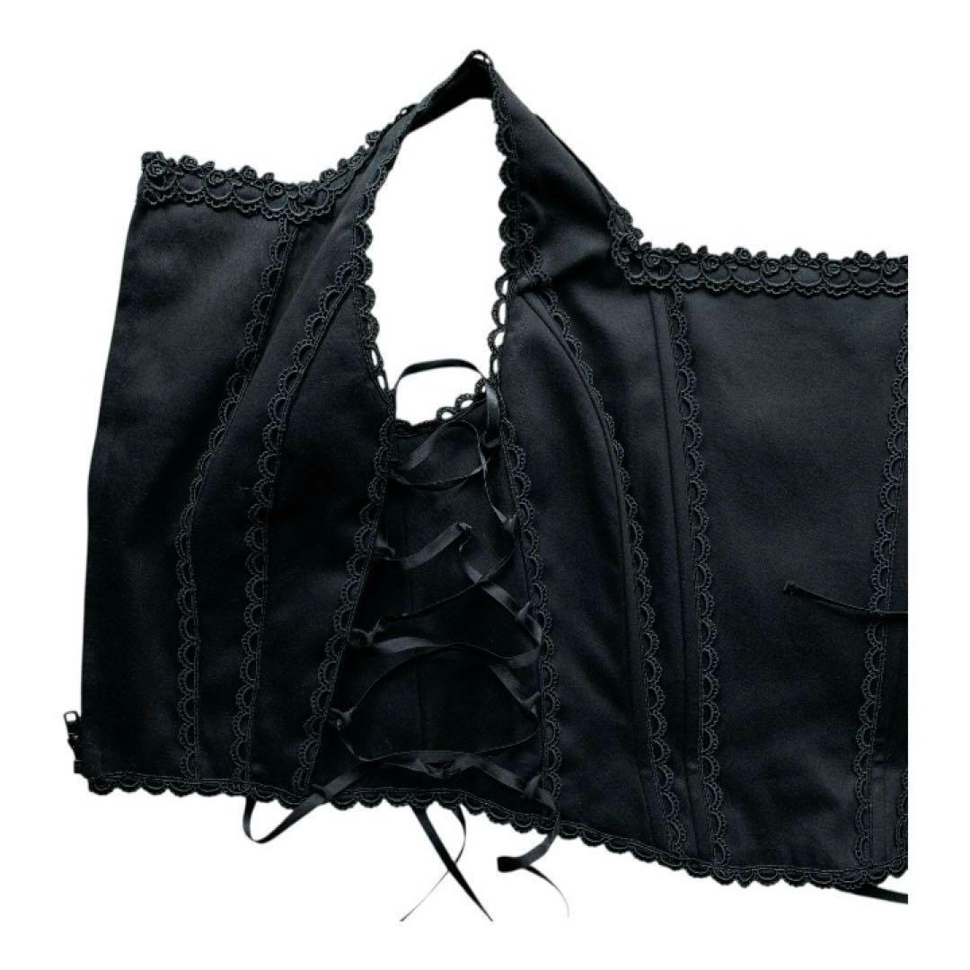 USED★MAM★サイドレースアップビスチェ★レースアップビスチェ★ゴスロリ