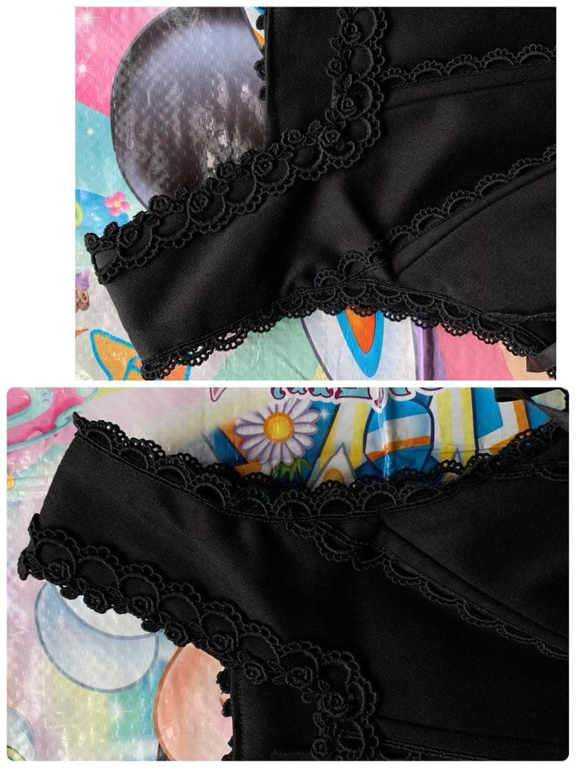 USED★MAM★サイドレースアップビスチェ★レースアップビスチェ★ゴスロリ