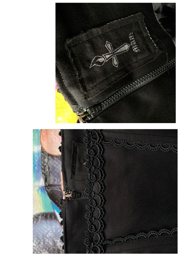 USED★MAM★サイドレースアップビスチェ★レースアップビスチェ★ゴスロリ