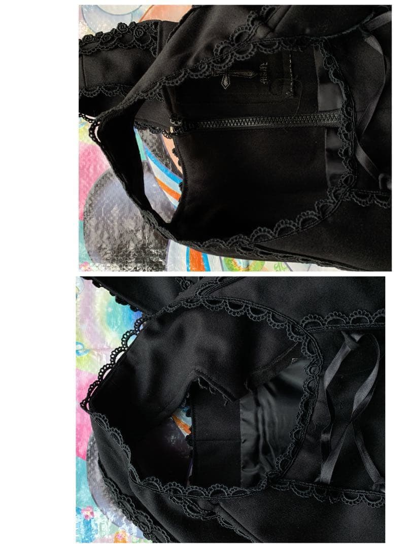 USED★MAM★サイドレースアップビスチェ★レースアップビスチェ★ゴスロリ