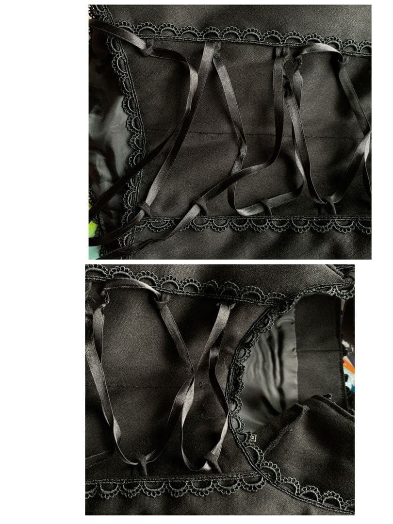 USED★MAM★サイドレースアップビスチェ★レースアップビスチェ★ゴスロリ