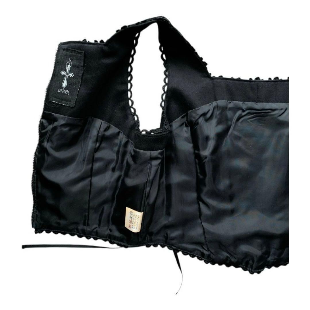 USED★MAM★サイドレースアップビスチェ★レースアップビスチェ★ゴスロリ