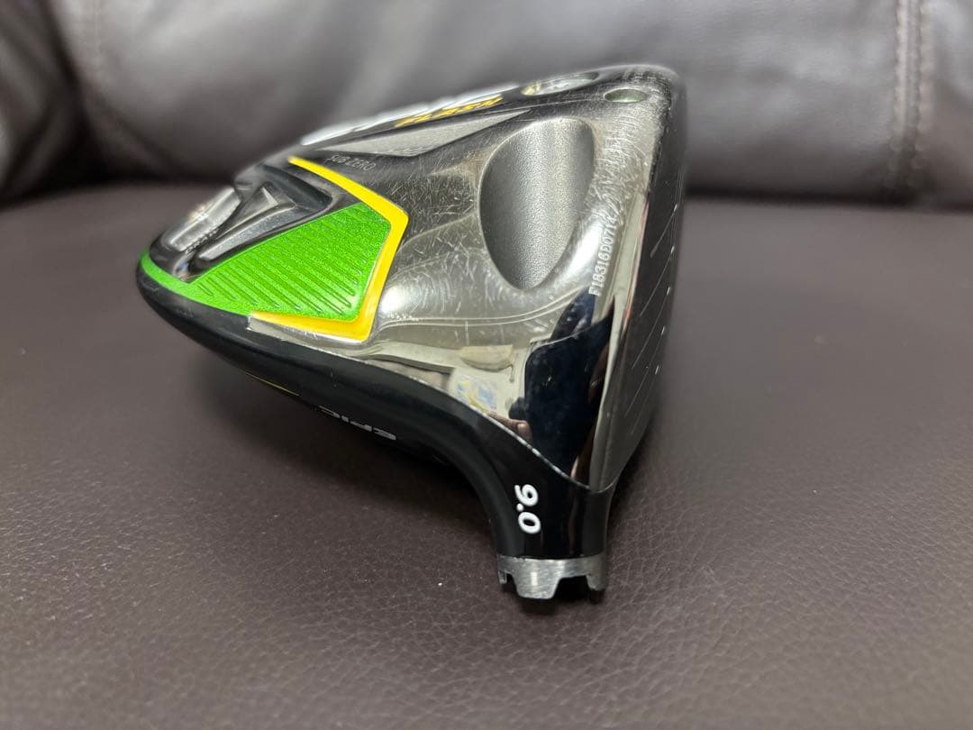 キャロウェイEpic Flash Sub Zero 9° ドライバーヘッドのみ