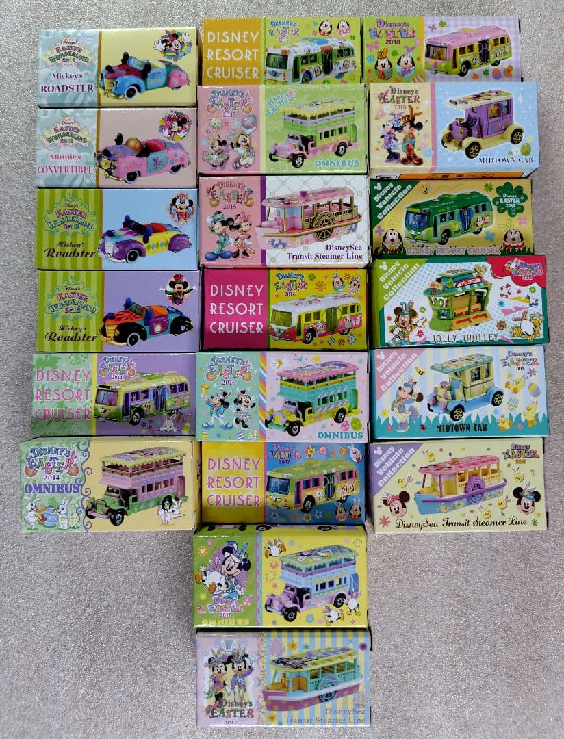 【未開封】ディズニーイースタートミカ　2011〜2020年　20台まとめ売り