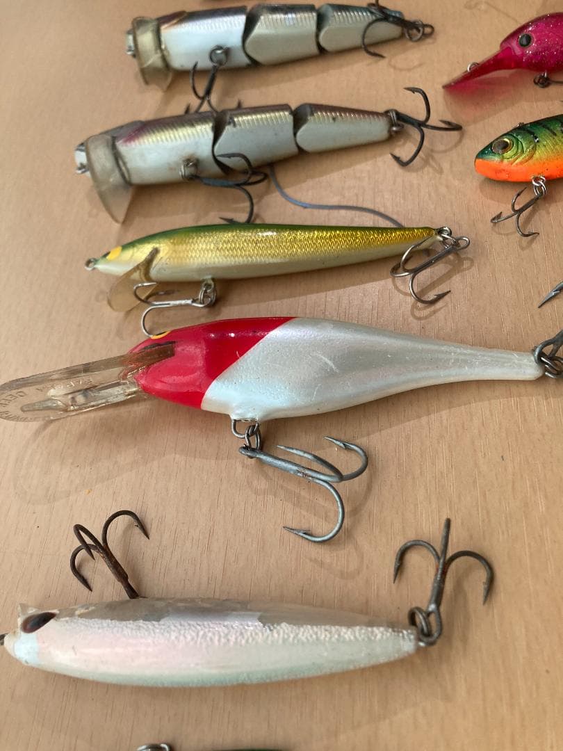 ★(7)バス, ブラックバス釣り引退セットルアー41個　まとめ売り