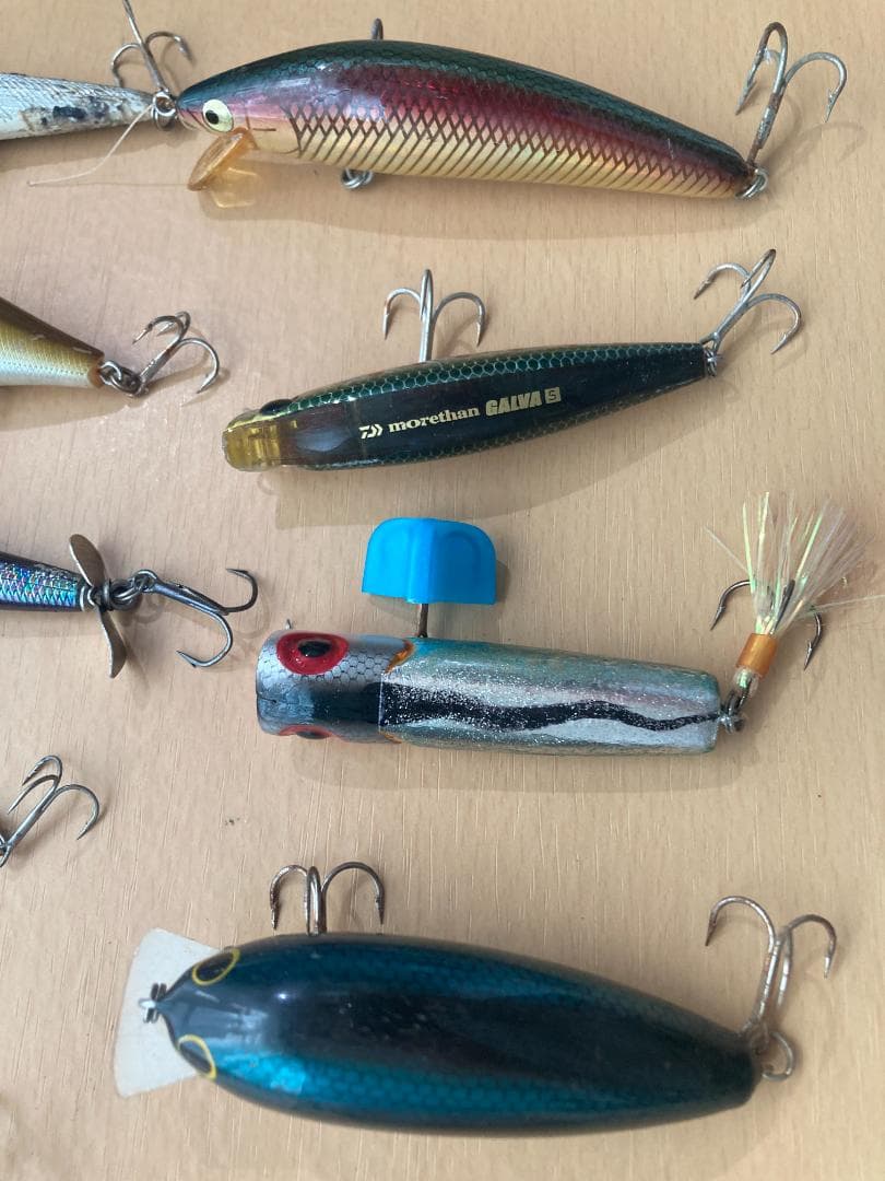 ★(7)バス, ブラックバス釣り引退セットルアー41個　まとめ売り